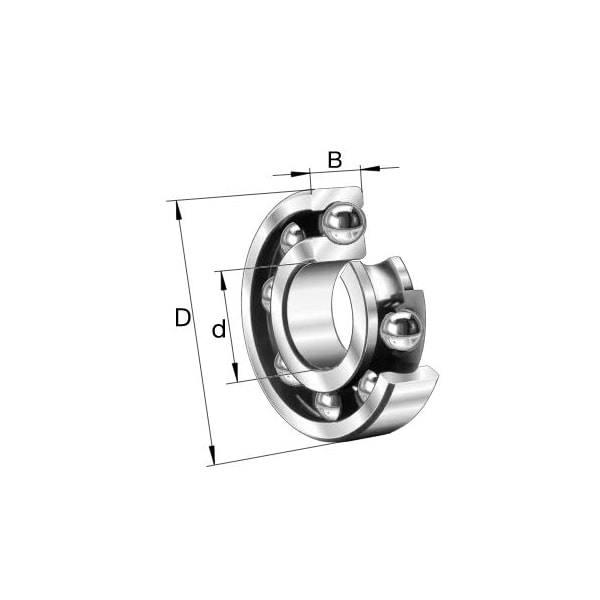 Deep Groove Ball Bearing, 6224MC3